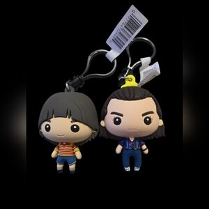 Elevel and Will Byers Bag Clips